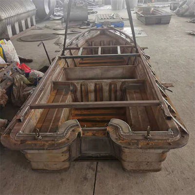 Cast Iron HDPE Rotomolded Fishing Boat 50000 Shots CAD Design