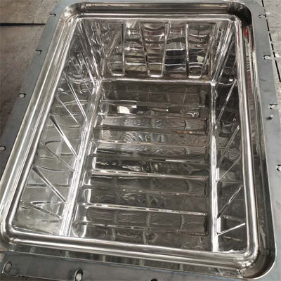 Sustainable Rigid Turnover Box Mould 40000 Shots Plastic Container Mold